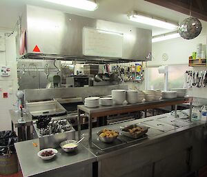 Kitchen and mess servery