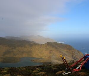 View south from Mt Waite