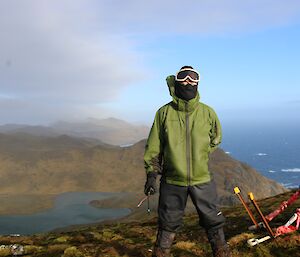 Benny at Mt Waite