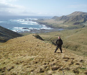 Ranger Mike, view of Bauer Bay from the south