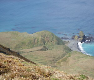 Mt Elder view to the east coast and The Nuggets