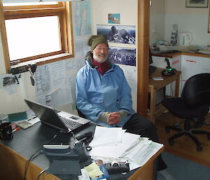Ex-station leader Jeremy revisits his old office