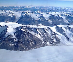 Mountains near McMurdo station