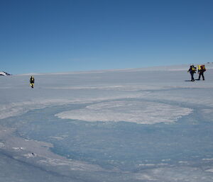 On the plateau with Mt Henderson and Nth Masson Range in background