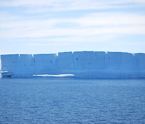 Iceberg that is rectangular in shape