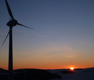 Mawson sunrise