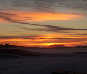 Mawson sunset