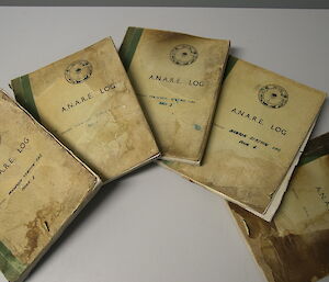1954 log books