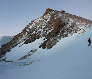 Trost Peak wind scour