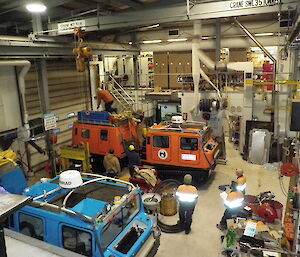 Inside the mechanical workshop with Hägglunds