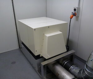 Large industrial vacuum cleaner