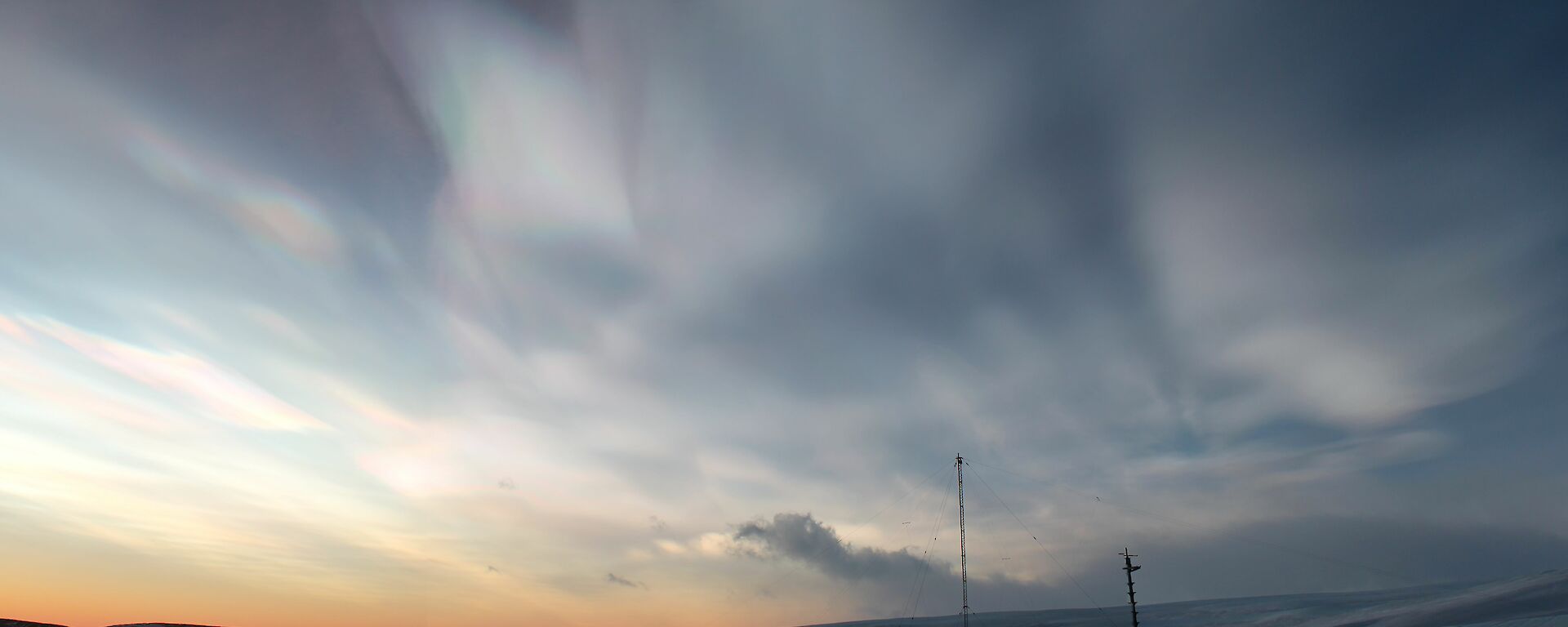 Mother of pearl clouds
