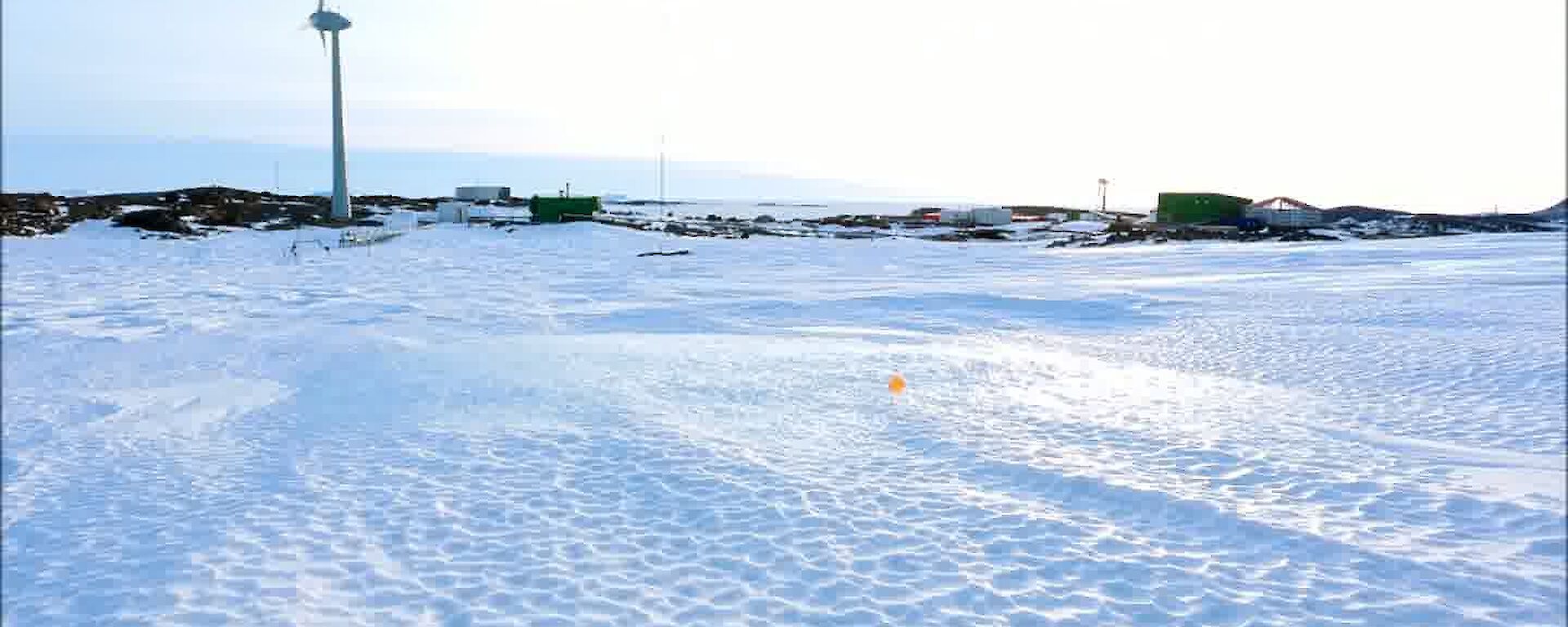Mawson from plateau