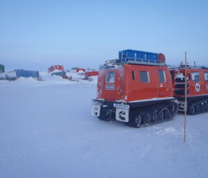 View of Mawson from Horseshoe Harbour drill site