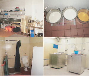 Photos of wehere water is used: kitchen, drinks, bathroom, hydrogen generators