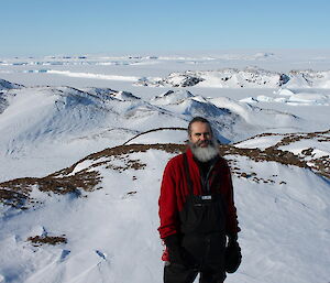 Darron on Ufs Island