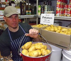 Potato sale