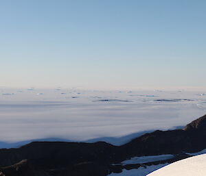 View north from Mt Henderson