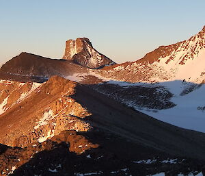 Toward Mt Parsons and Fang peak