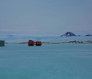 Heading back into Mawson