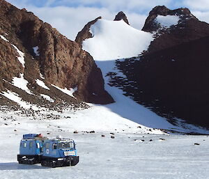 winching Hagg in spectacular area