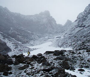 North Massons dusted with snow