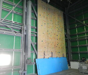 Mawson climbing wall