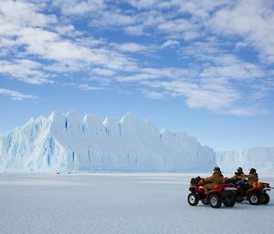 Quads on sea ice