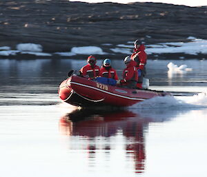 Almost back at Mawson