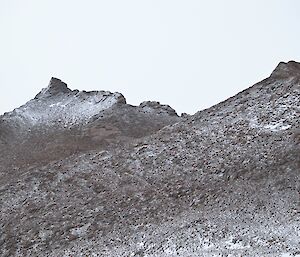 A photograph of the summit of Mt Henderson