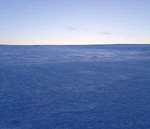 The Antarctic plateau rising out from Fearn Lake