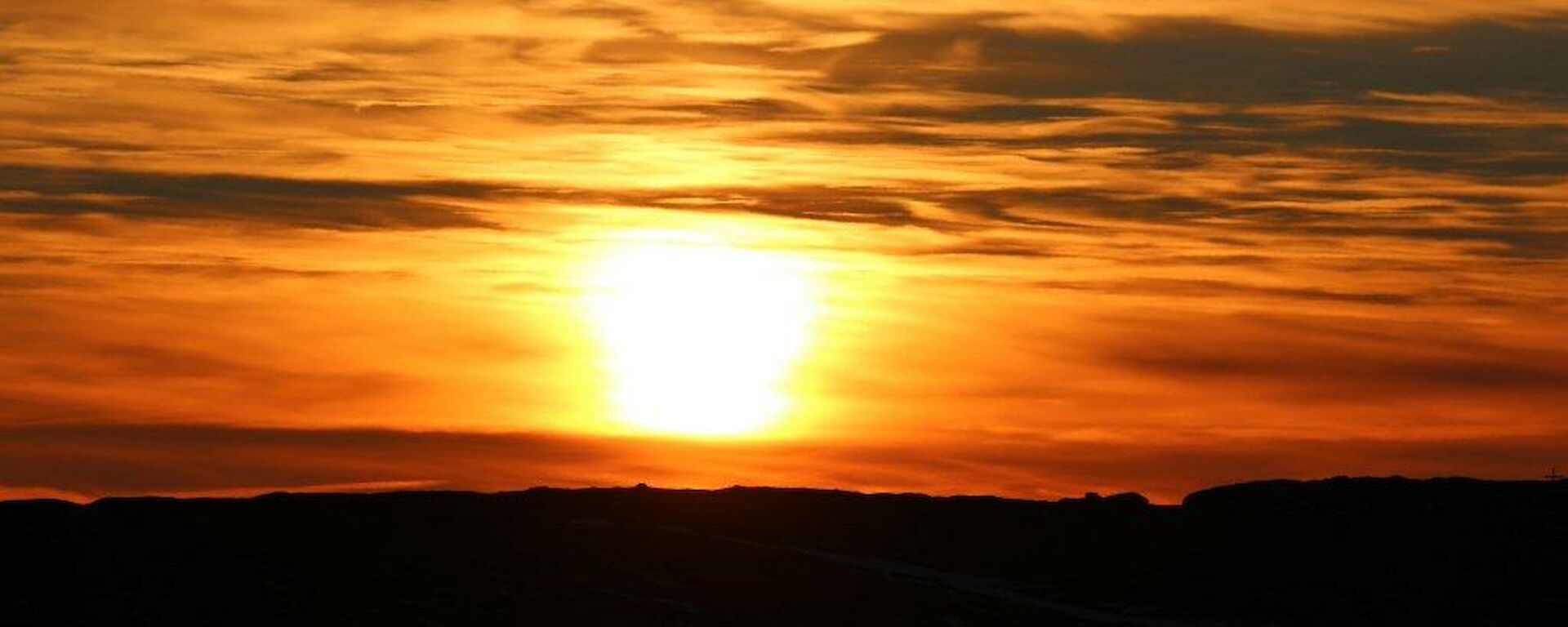 An Antarctic sunrise