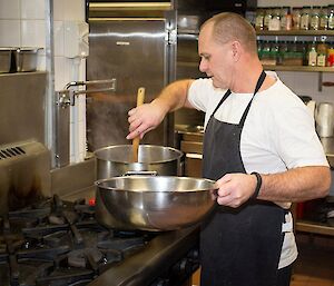 Rocket in the kitchen