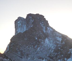 The peak of Mt Parsons