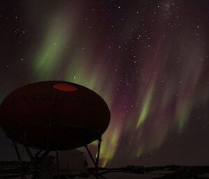 Aurora at Bechervaise Island