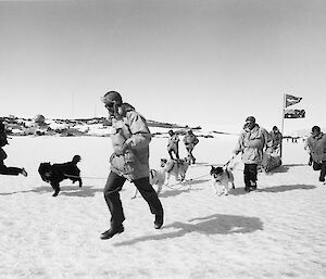 The Last Dog Run, Mawson Station 1993