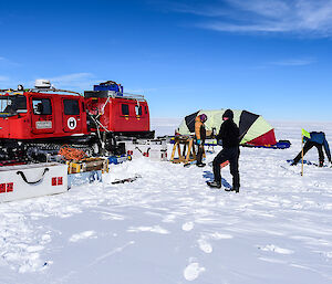 A deep field camp