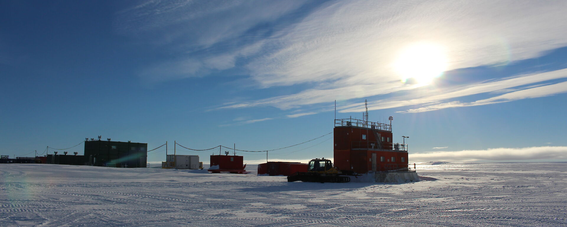 Aerodrom Camp ready to be winterised