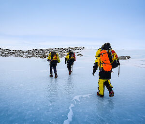 Expeditions hike to find cameras