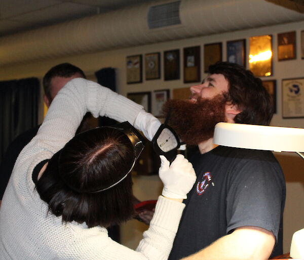 Judges test expeditioners beards