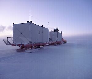 Expeditioners head off on traverse training