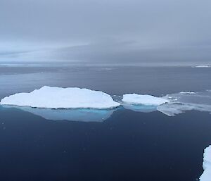 Iceberg in bay