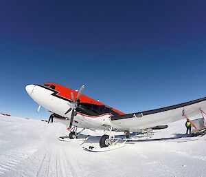 The JKB Aircraft at Casey Skiway