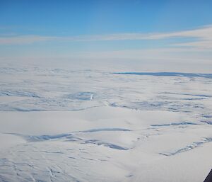 A view of the Totten Glacier