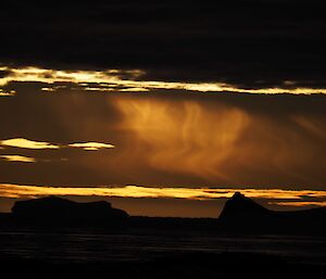 Clouds and sunlight