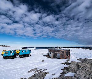 Two haggs at Wilkes hut