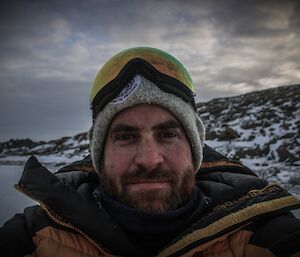 Portrait of Simo wearing beanie