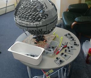 The Lego Death Star.