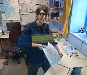 Jac laminating maps.