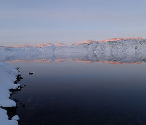 Deep Lake scenic shot